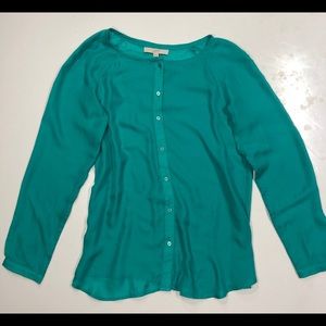 Green blouse from Loft